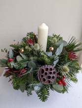 Load image into Gallery viewer, Christmas Candle Arrangement
